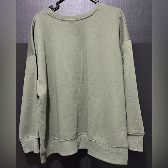 🪩The Beatles Let It Be Olive Crew Neck Sweatshirt - Picture 6 of 6